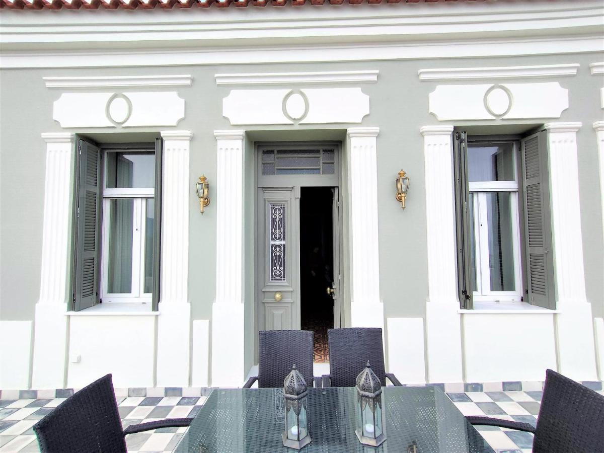 Spiti Sea View Neoclassical House In Steniaí Dış mekan fotoğraf