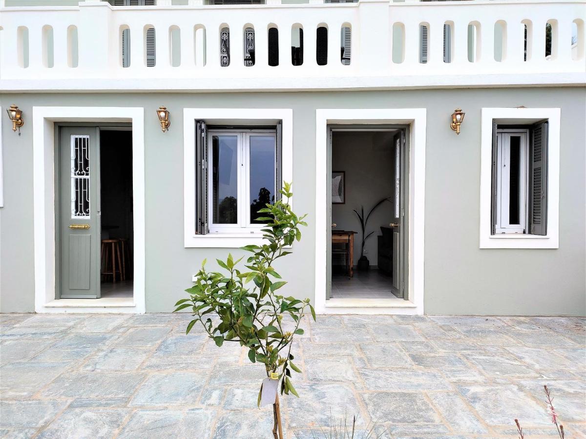 Spiti Sea View Neoclassical House In Steniaí Dış mekan fotoğraf