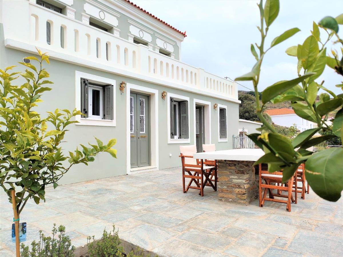 Spiti Sea View Neoclassical House In Steniaí Dış mekan fotoğraf